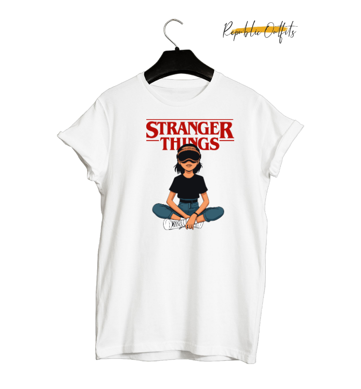 Stranger Things Graphic T-Shirt – 180 GSM 100% Pure Cotton | Premium DTG Printed