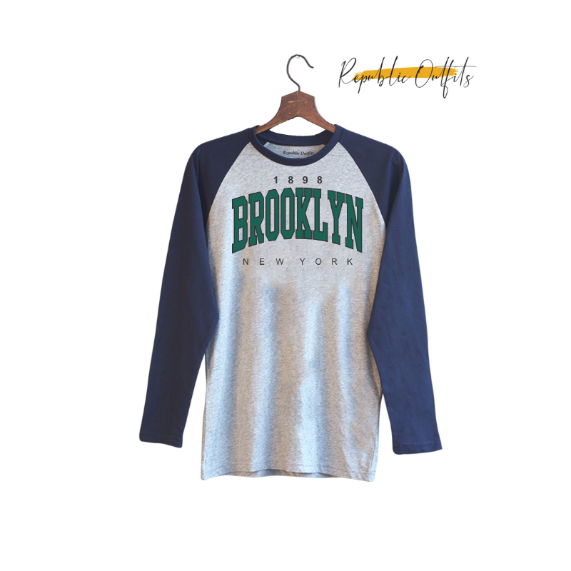 Brooklyn 1898 Raglan Long Sleeve T-Shirt