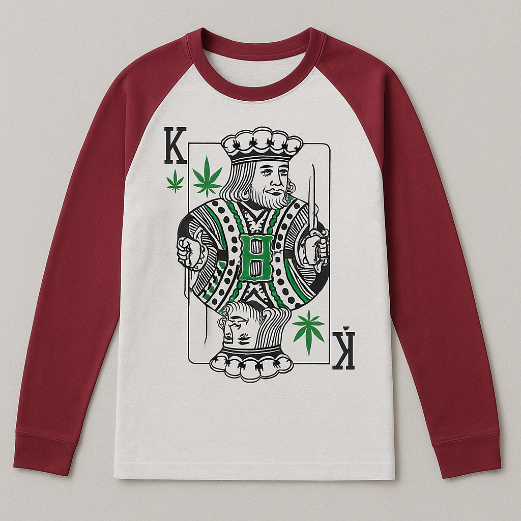 King Of Weed Raglan