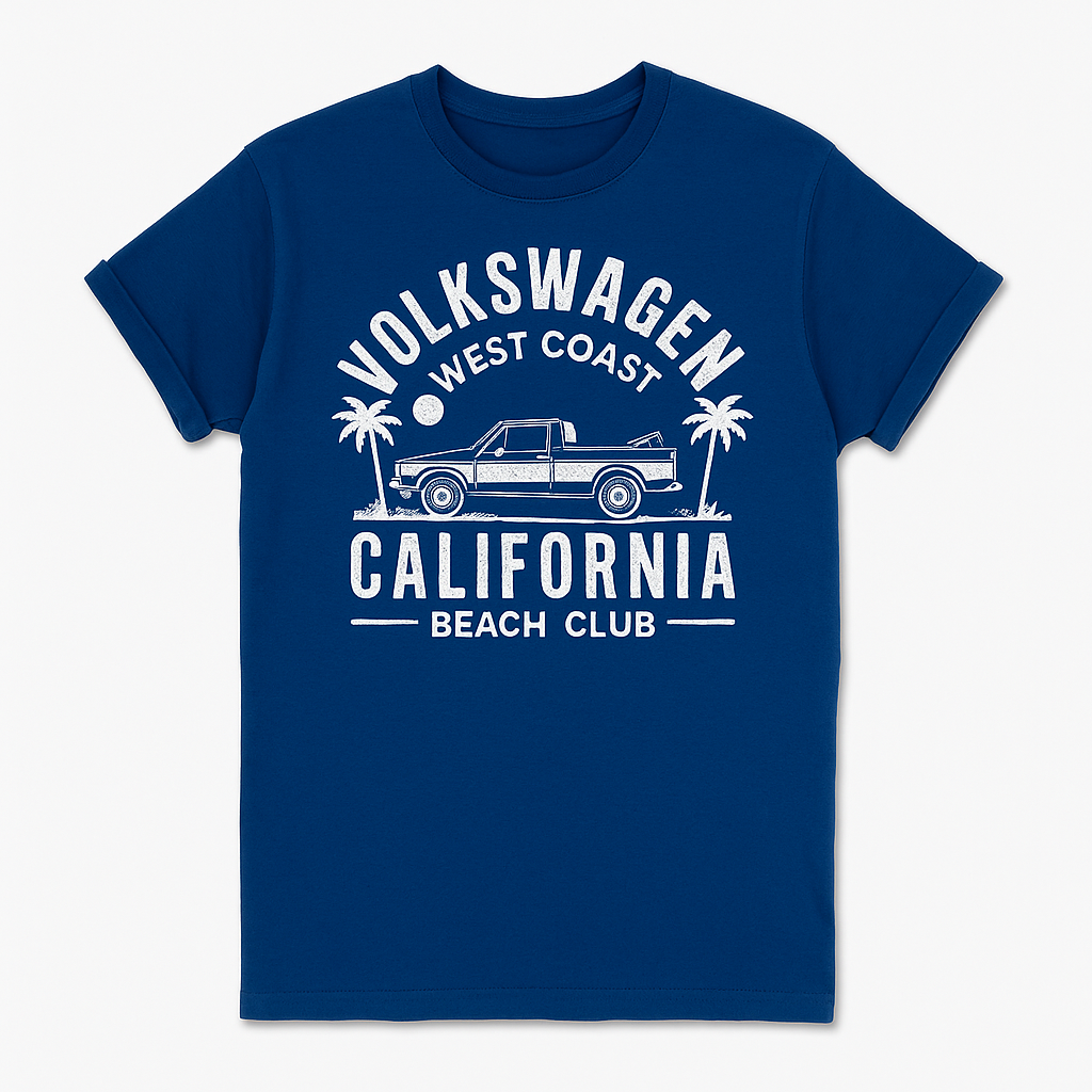Volkswagen West Coast California Beach Club T-shirt