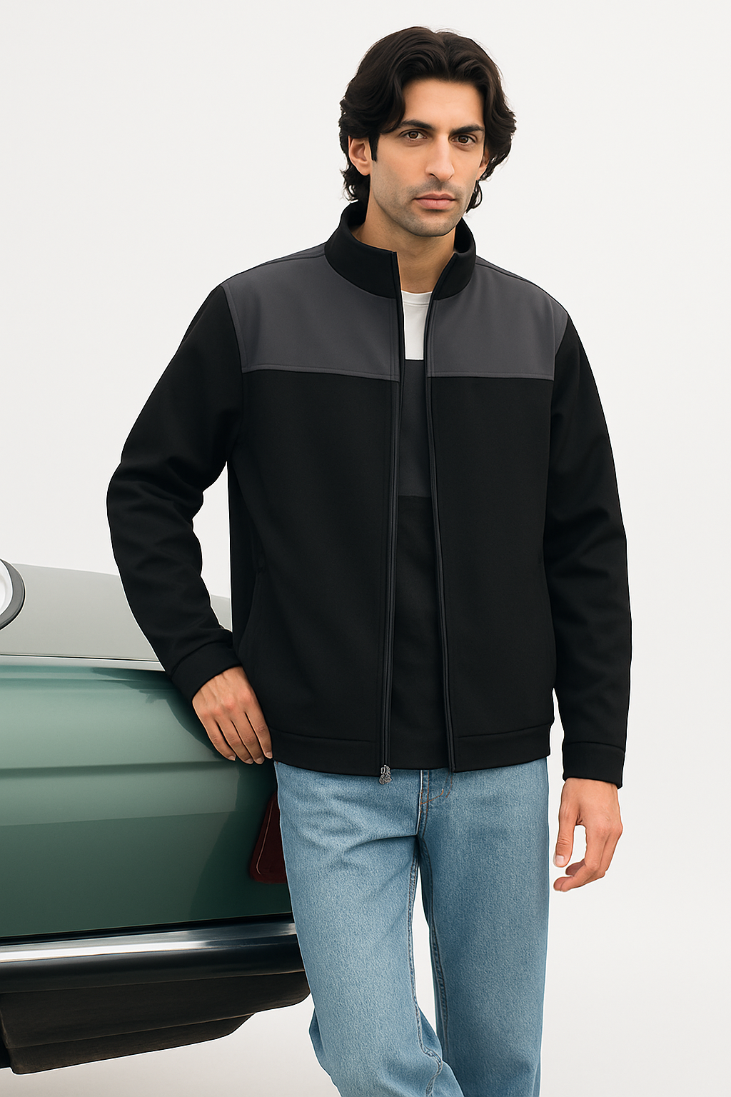 Soft Shell Biker Jacket