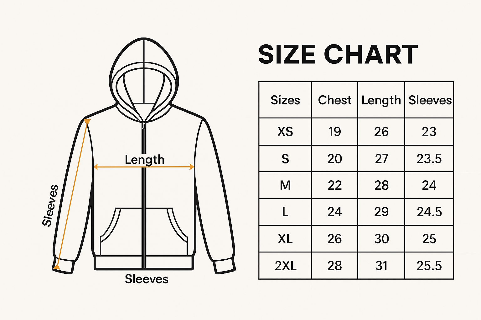 Full-Zip Hoodies Collection