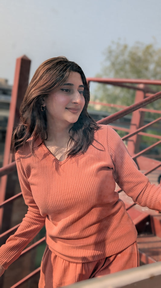 Dropped Needle Two-Piece Co-Ord Set