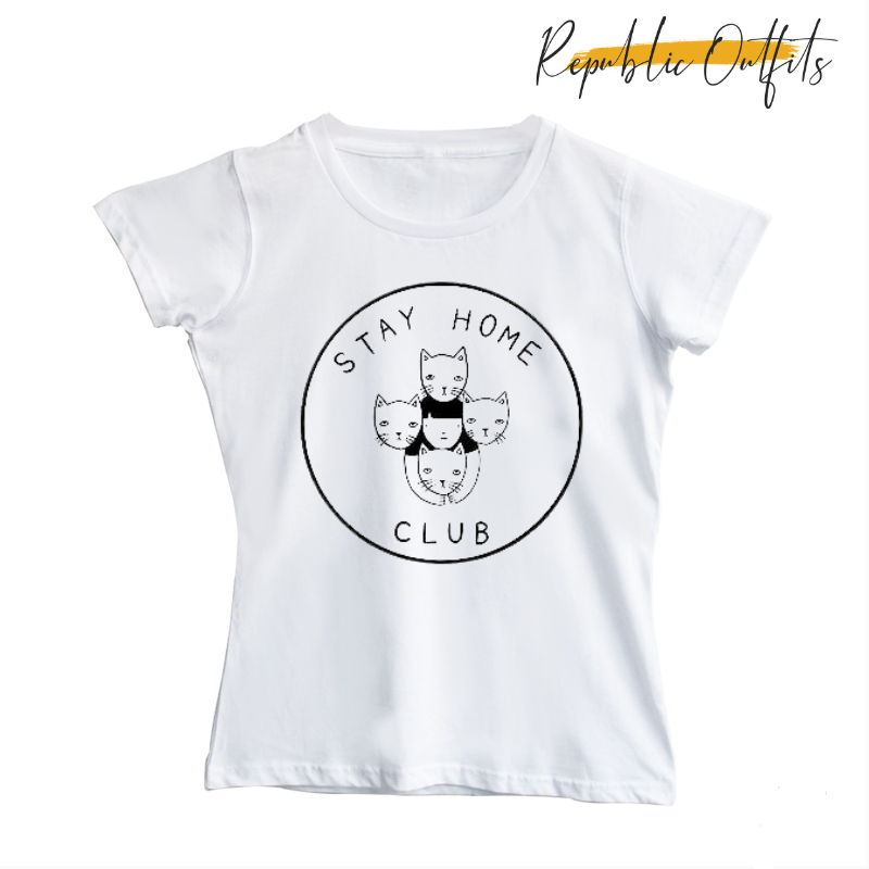 Stay home Club T-shirt