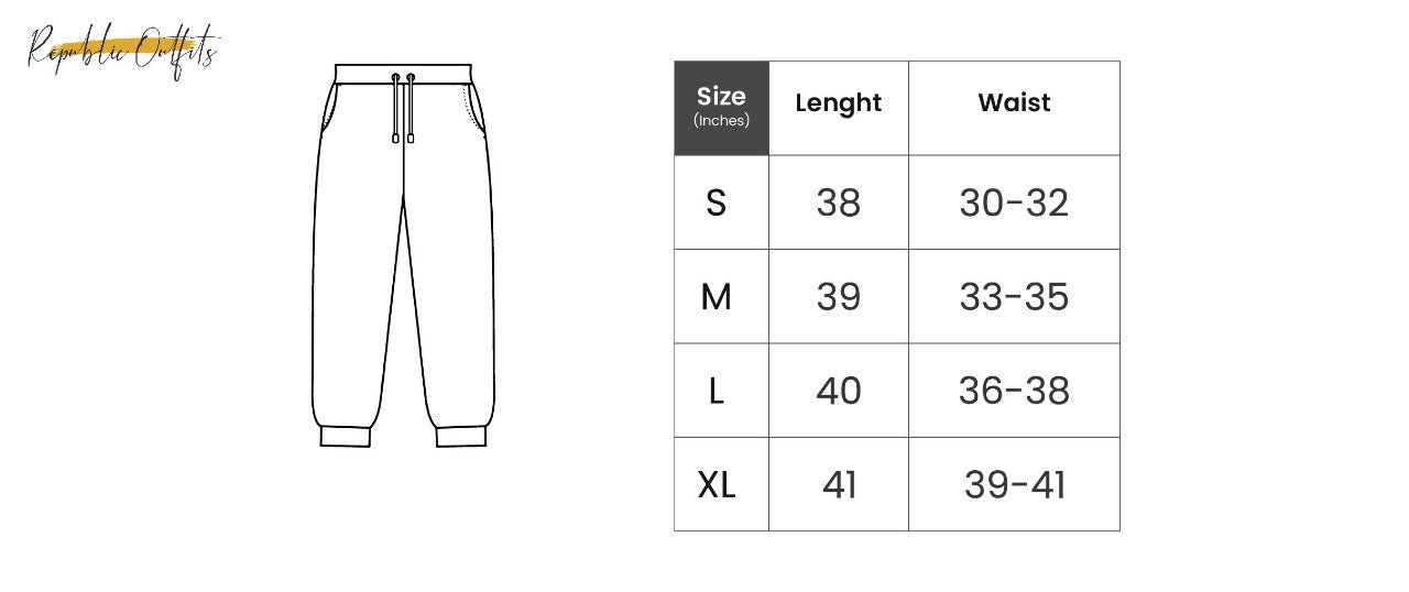 Unisex Loose Fit French Terry Joggers – 350 GSM | Travel & Loungewear