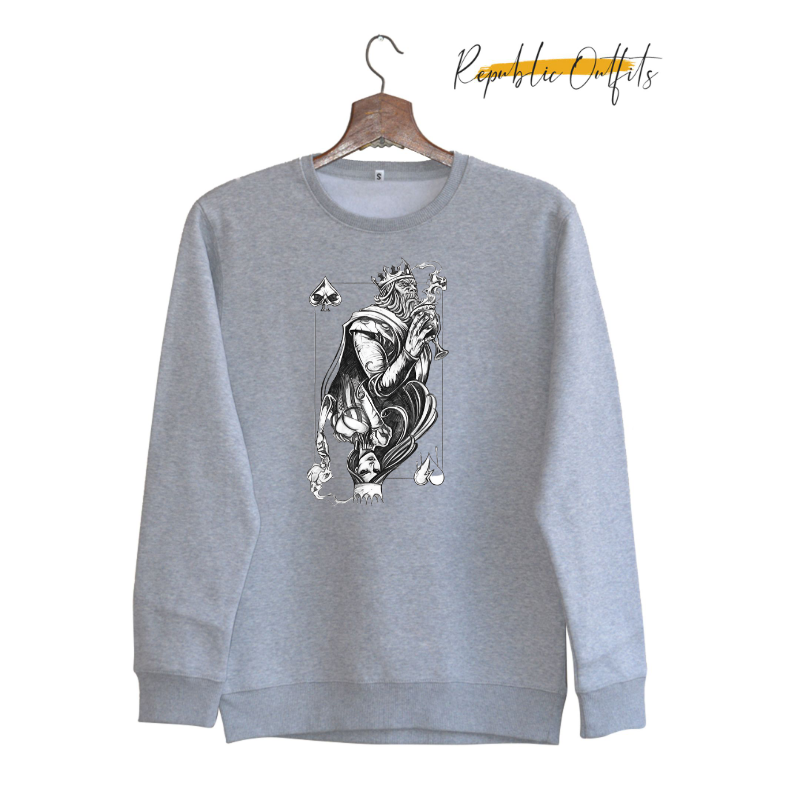Embrace Royalty with the “King and Queen” Sweatshirt
