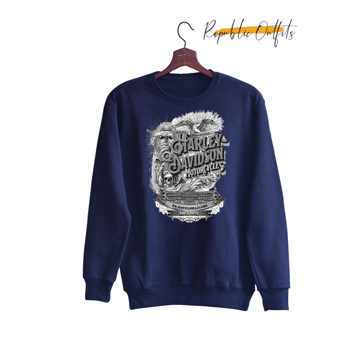 Harley Skull Sweatshirt