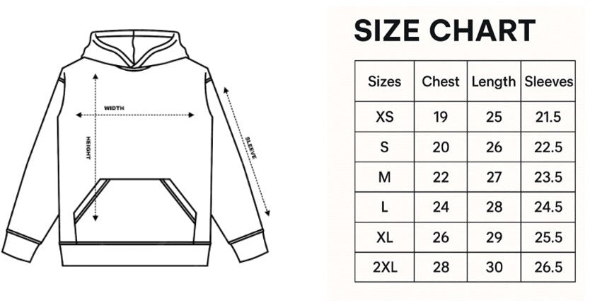 Blue Fusion Two-Tone Hoodie