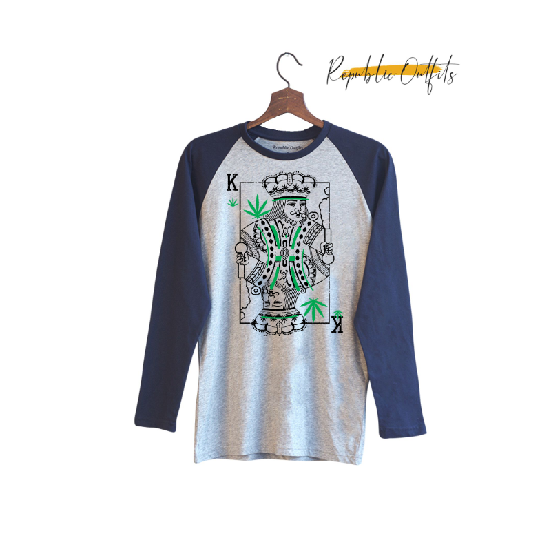 King Of Weed Raglan