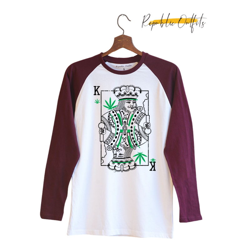 King Of Weed Raglan