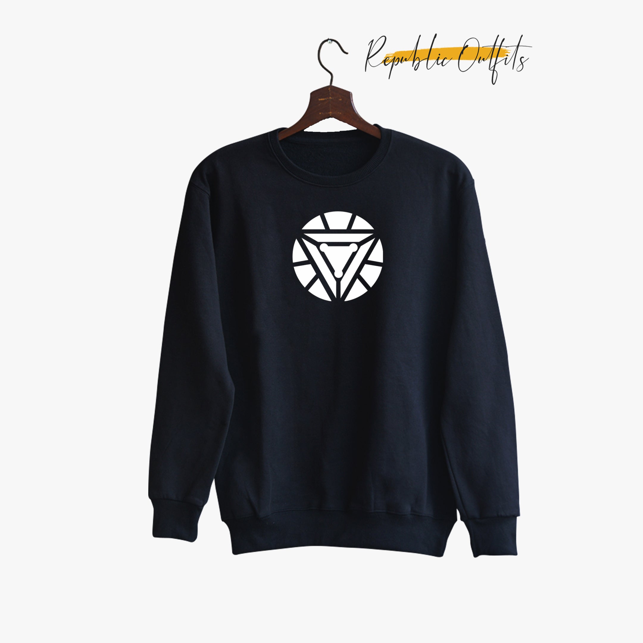 Arc Black Sweatshirt