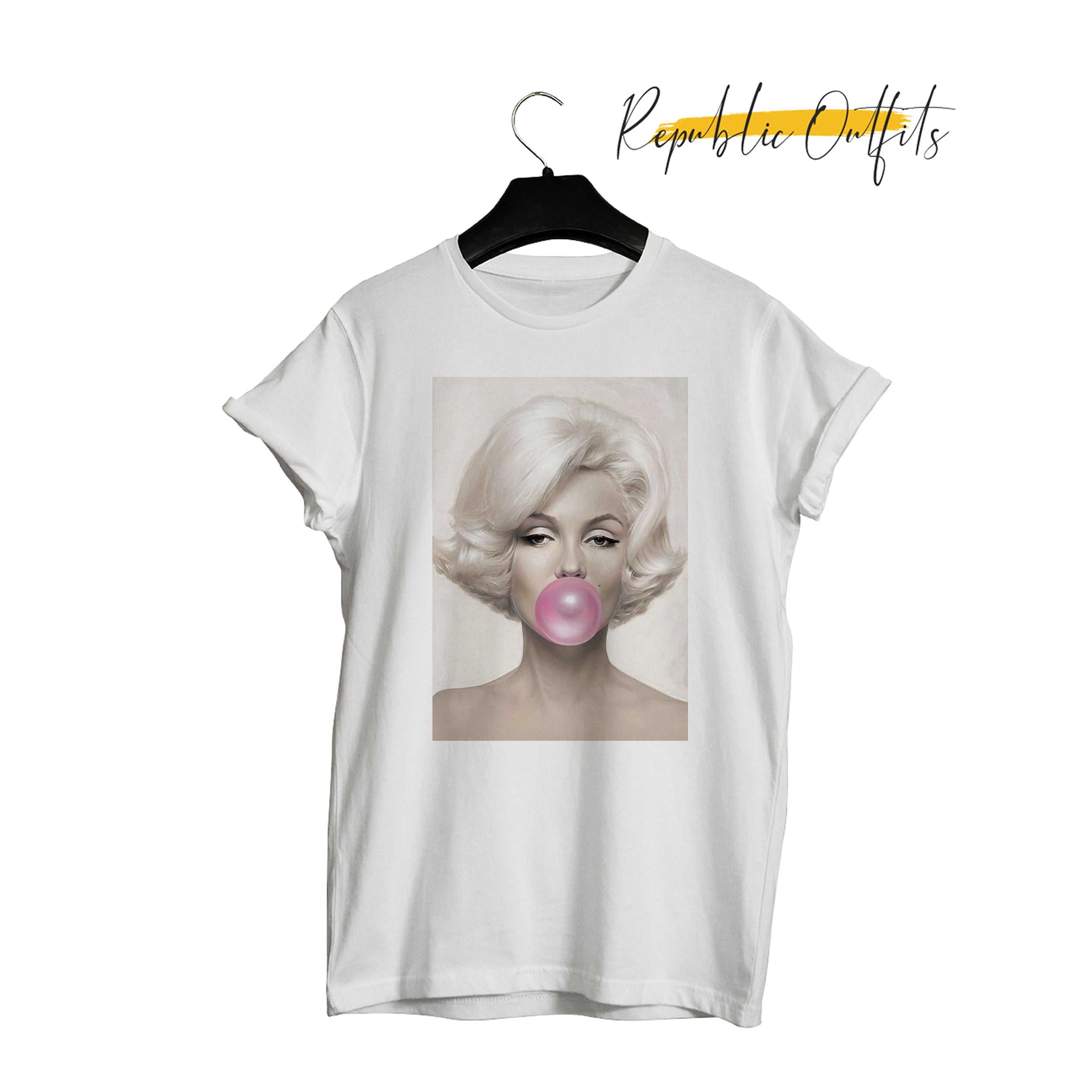 Marilyn Bubble Gum Tee