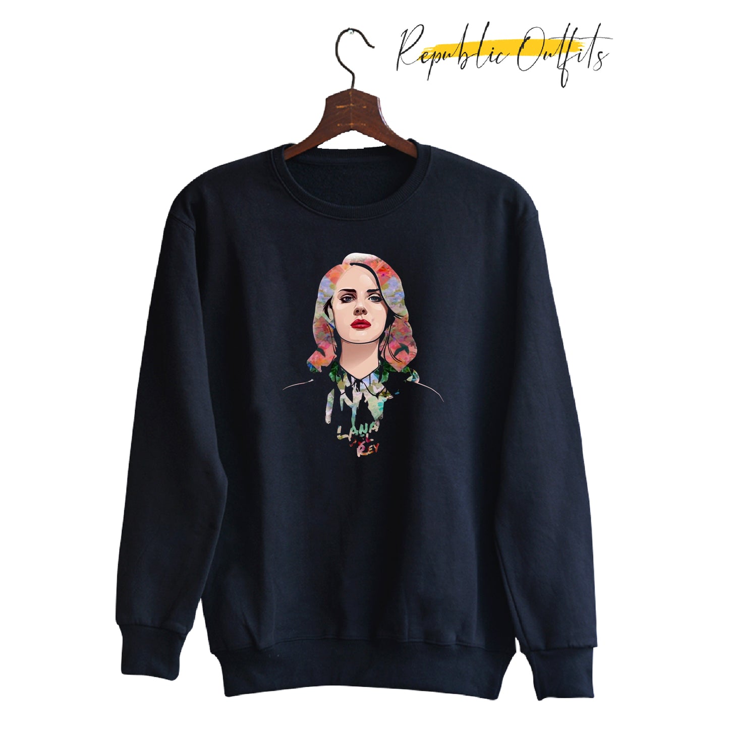 Lana Black Sweatshirt