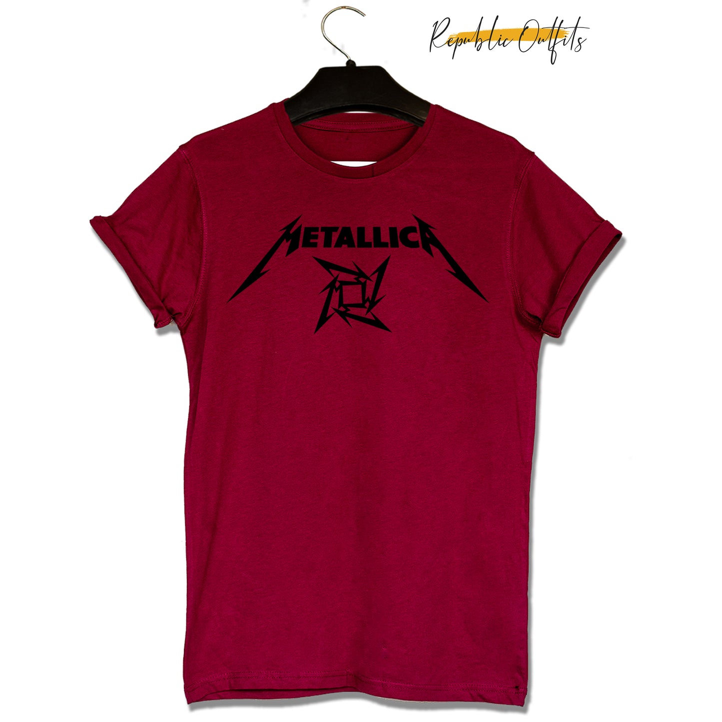 Metallica Classic Rock Logo Tee