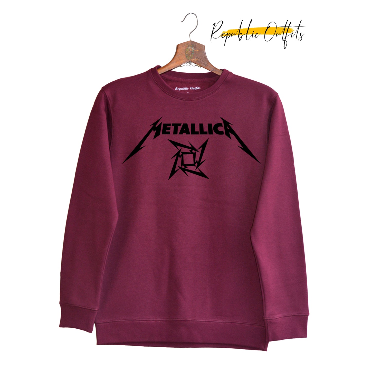 Metal Maroon Sweatshirt