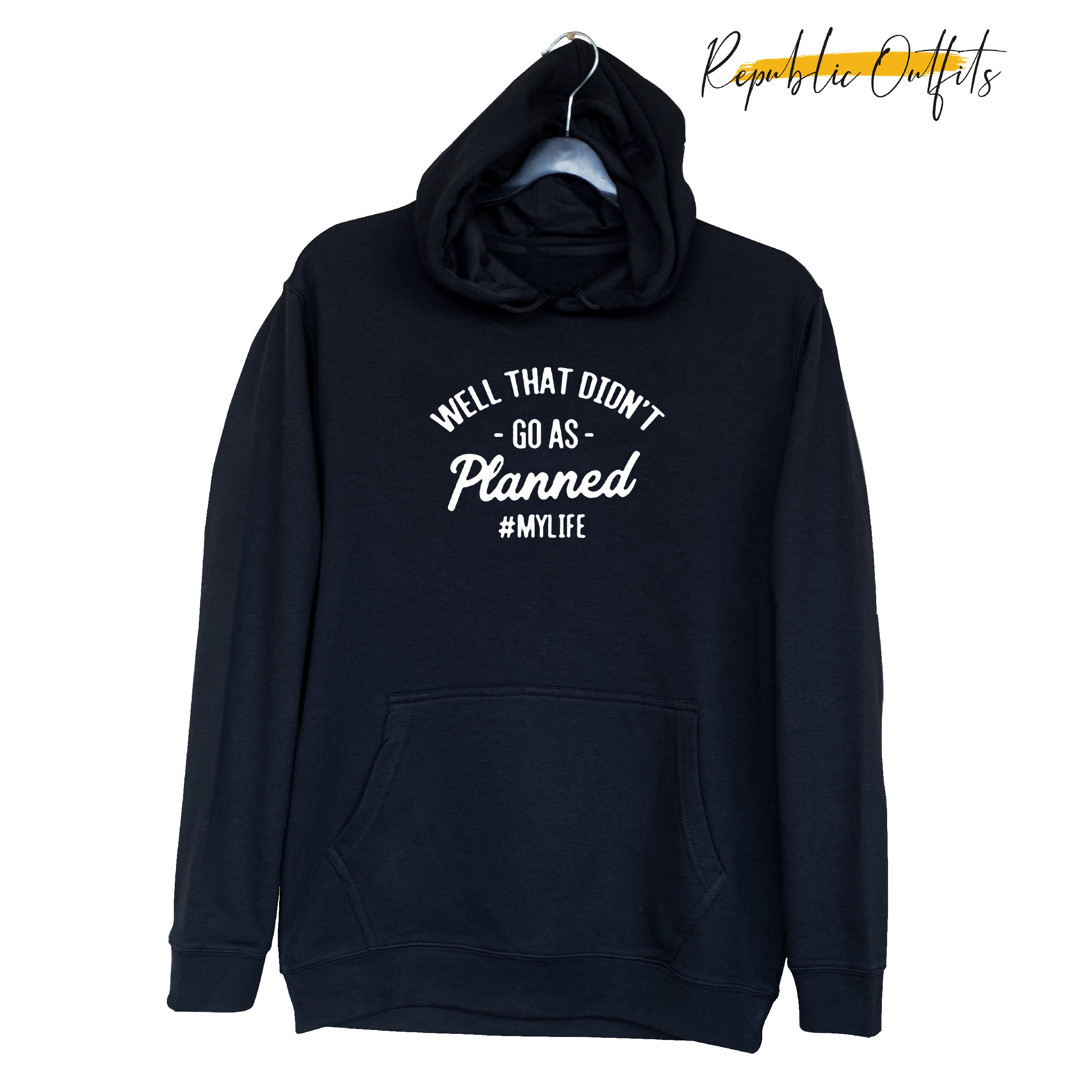 My Life Black Hoodie