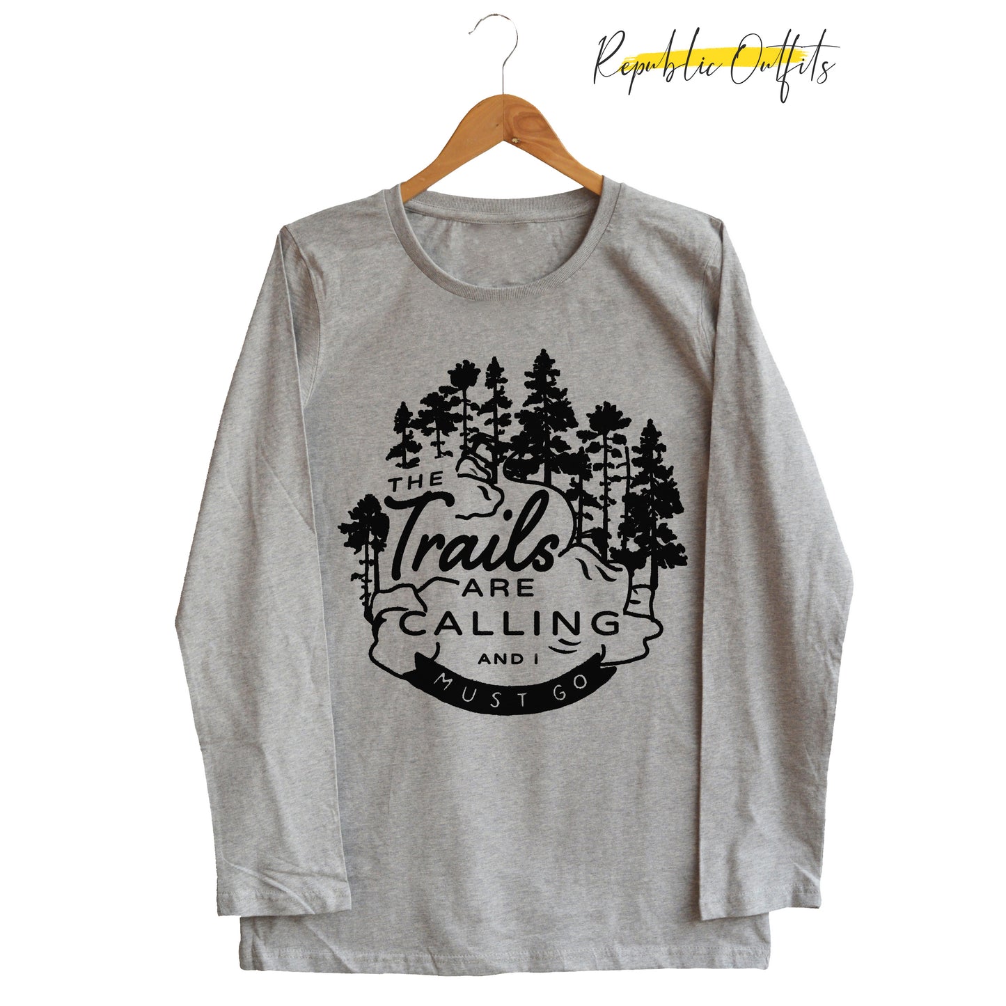 The Trails Are Calling Graphic T-Shirt