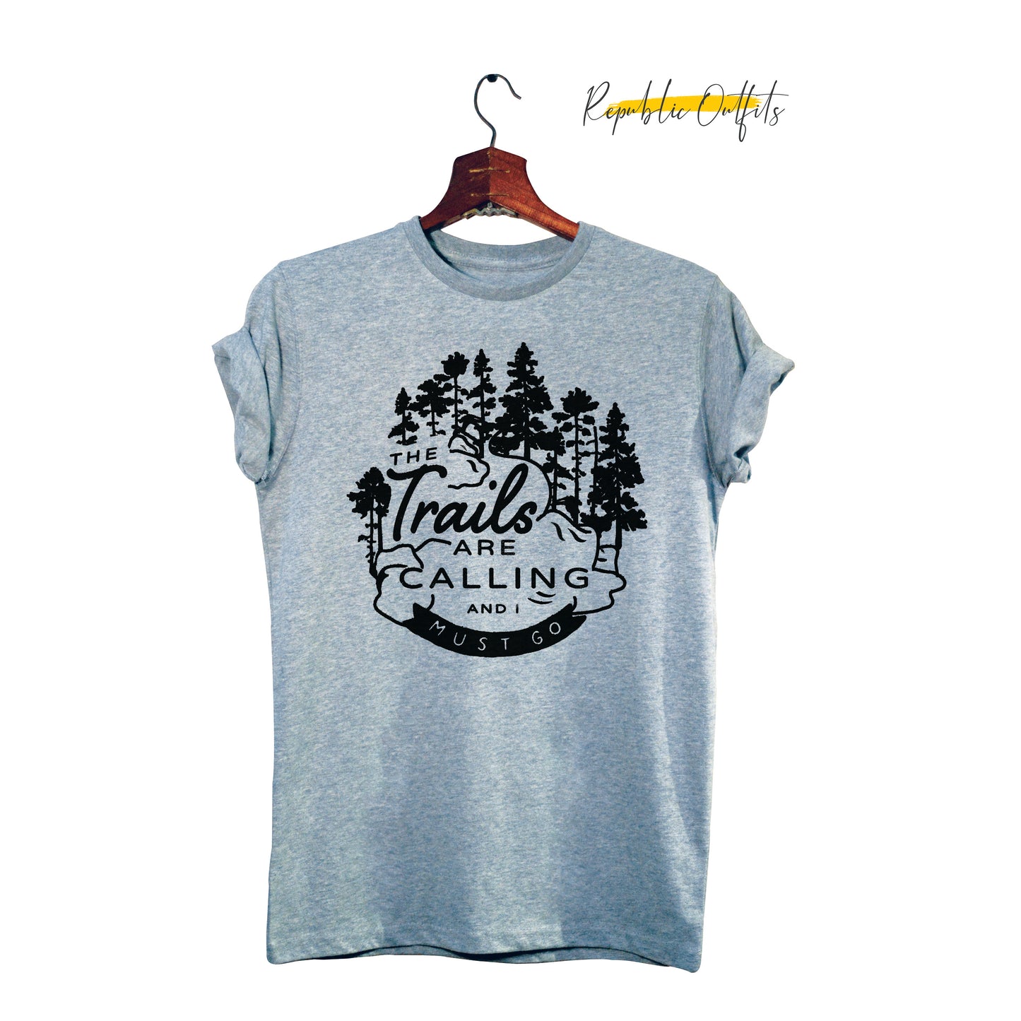 The Trails Are Calling Graphic T-Shirt