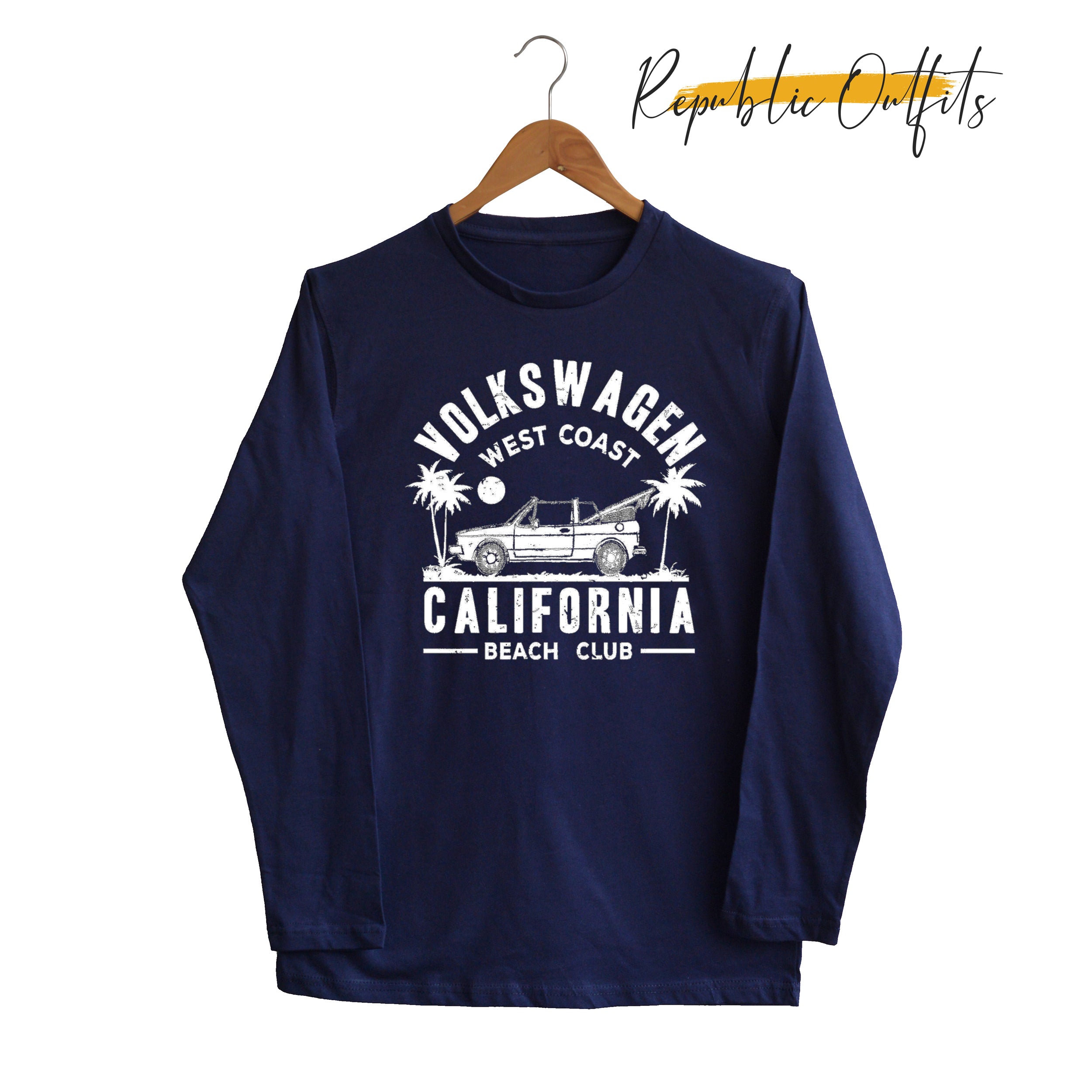 Volkswagen West Coast California Beach Club T-shirt