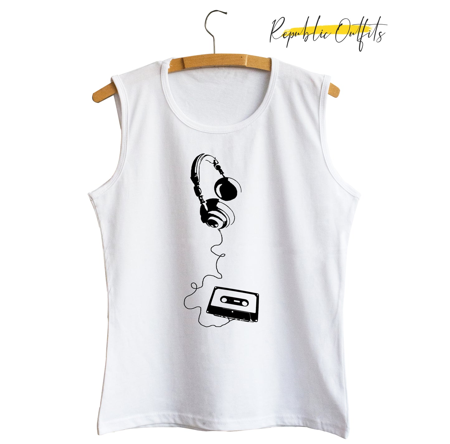 Walkman White Tee