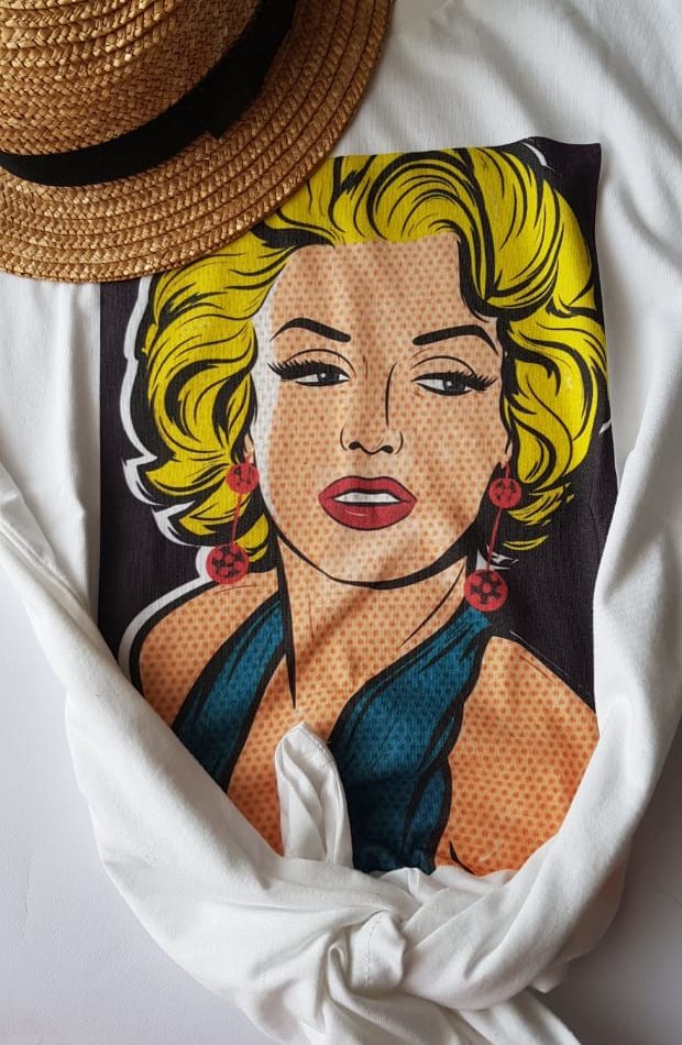 Marilyn Comic Tee