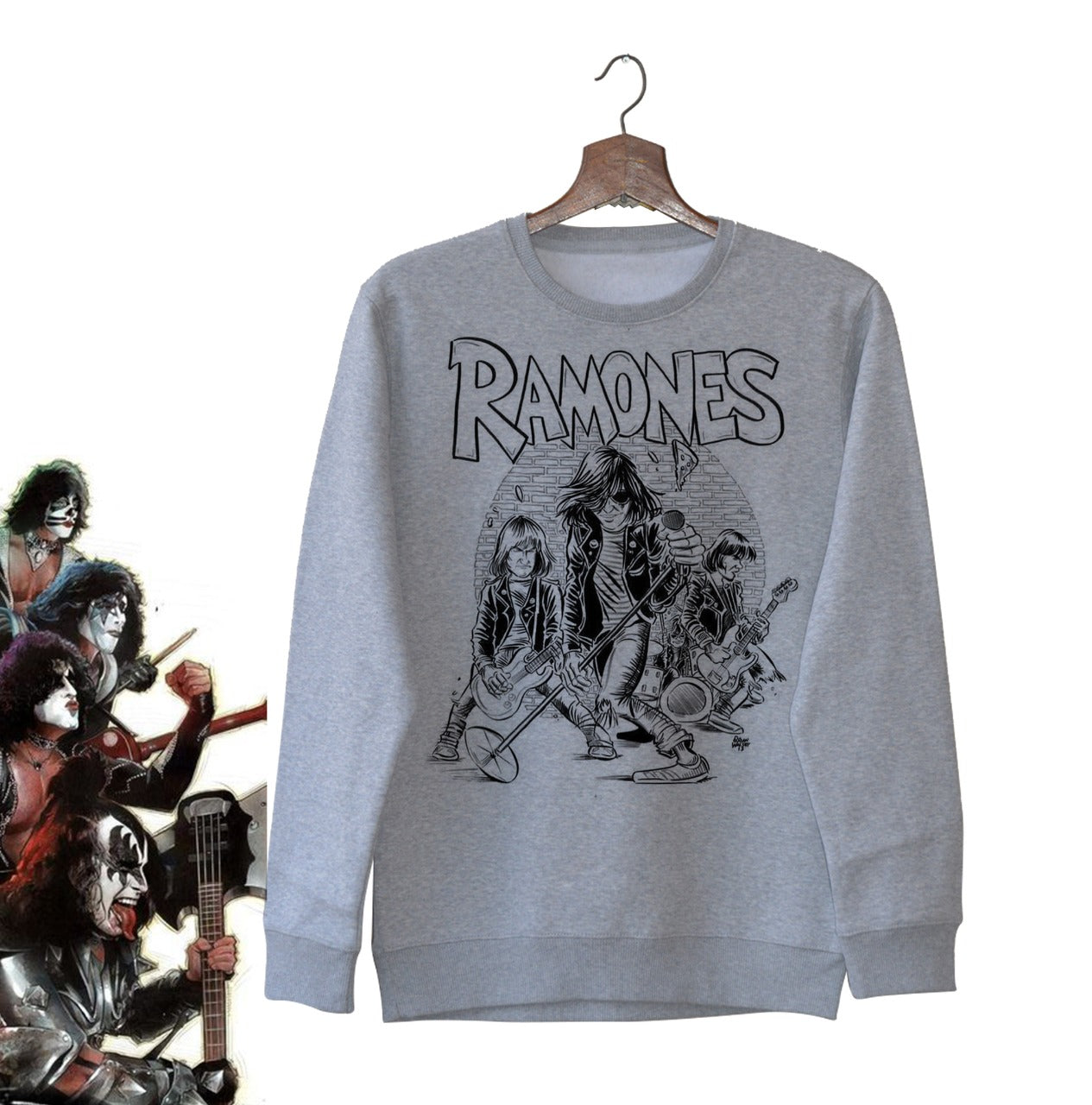 Band Grey Sweatshirt