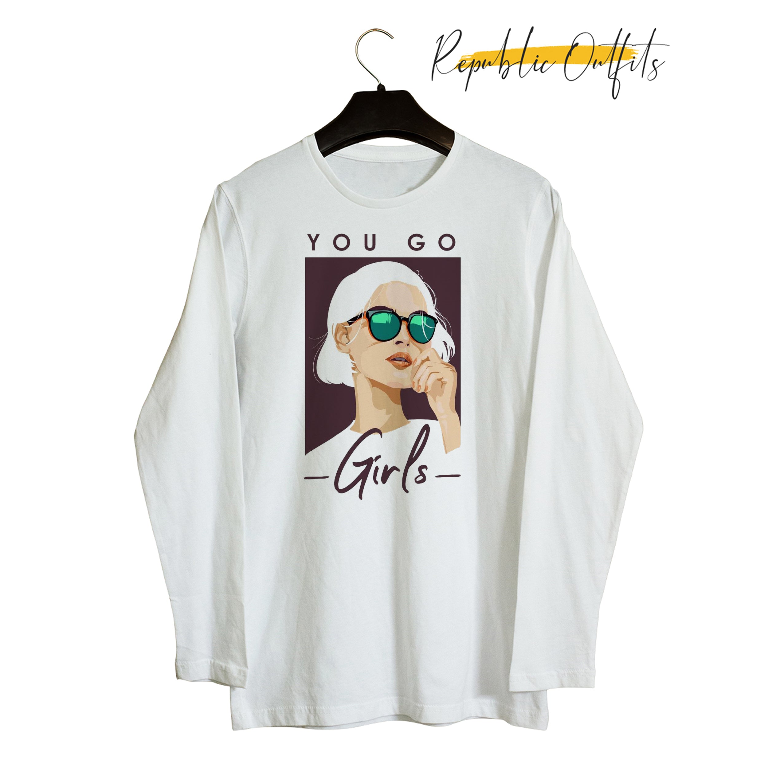 You Go Girl White