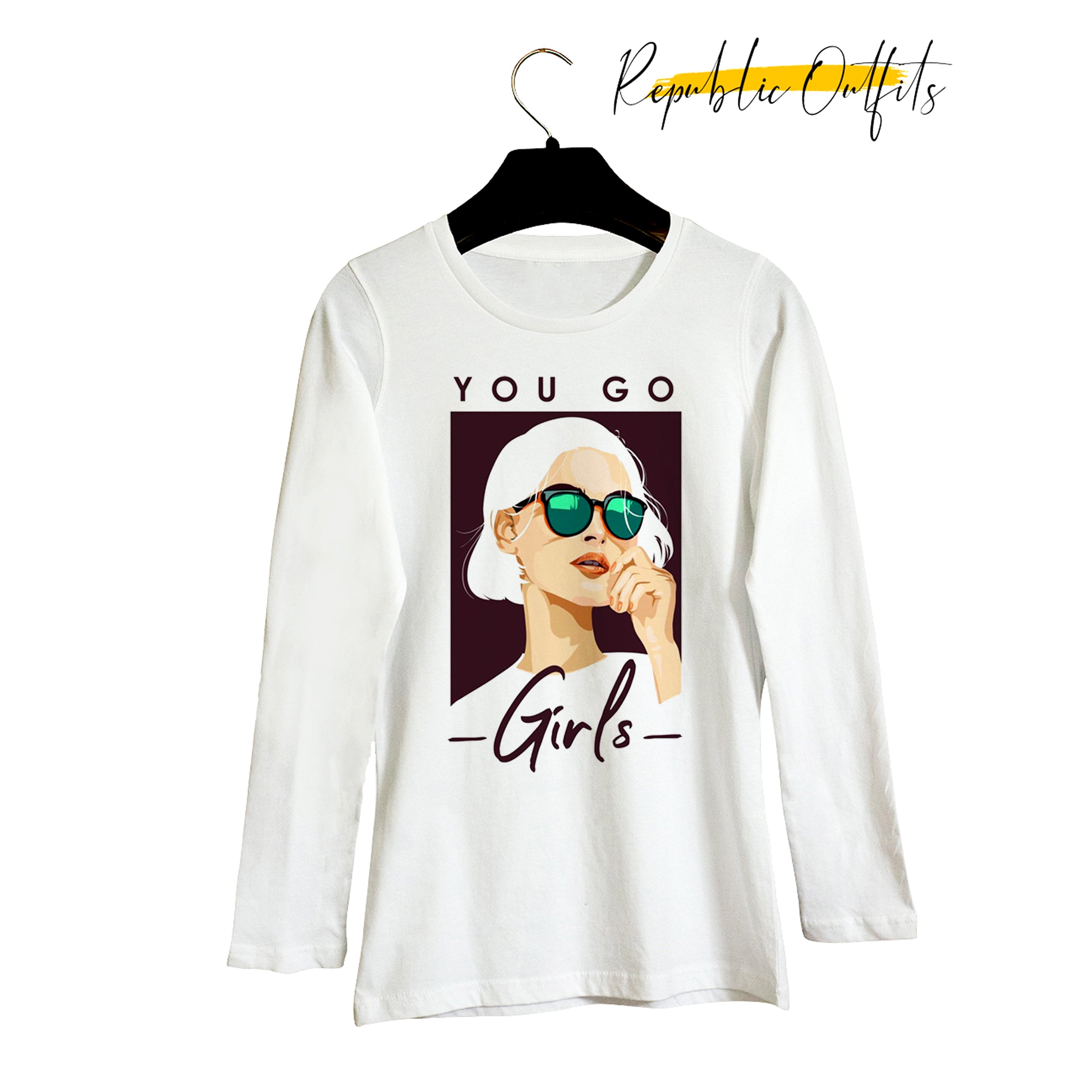 You Go Girl White