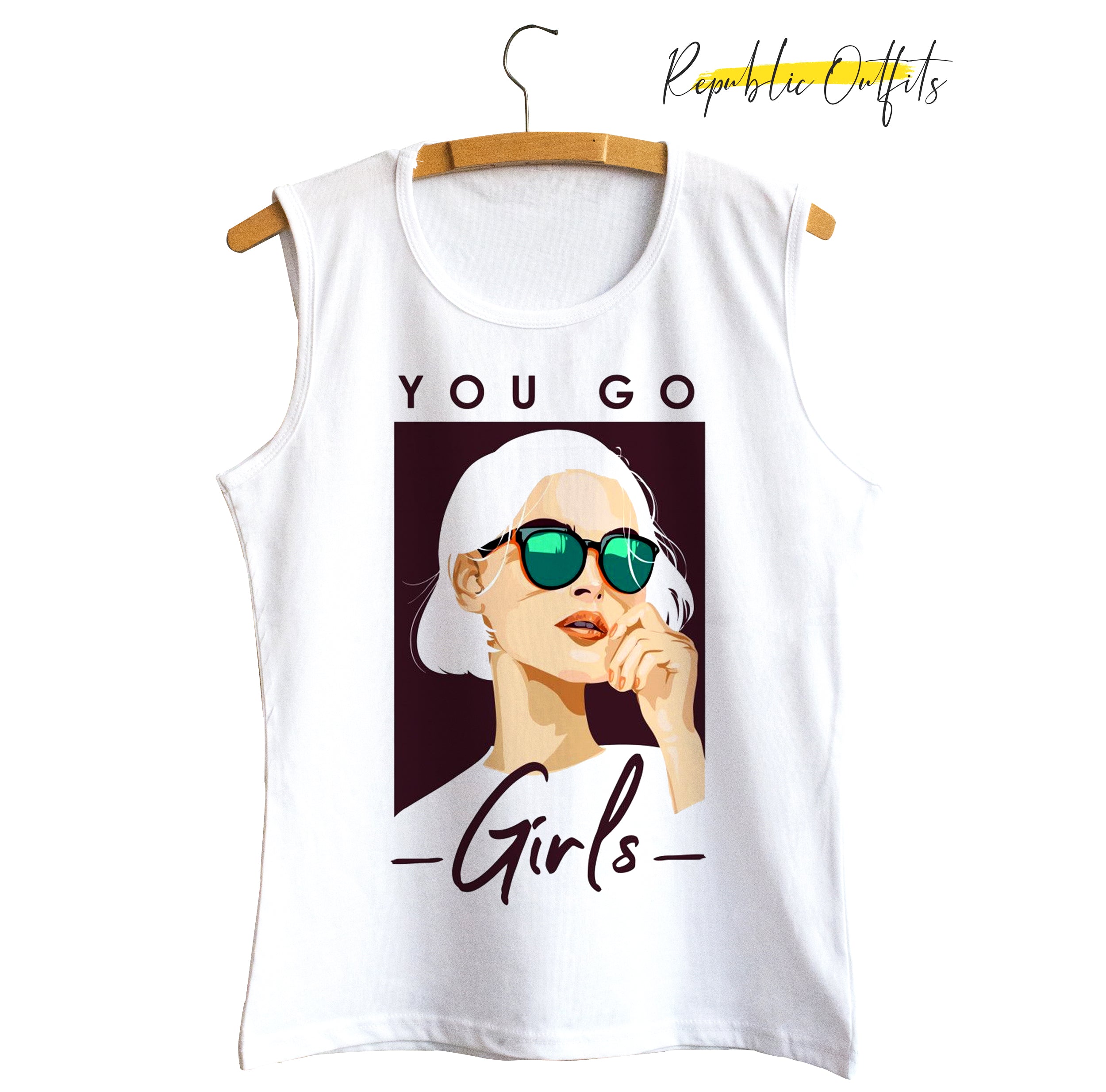 You Go Girl White