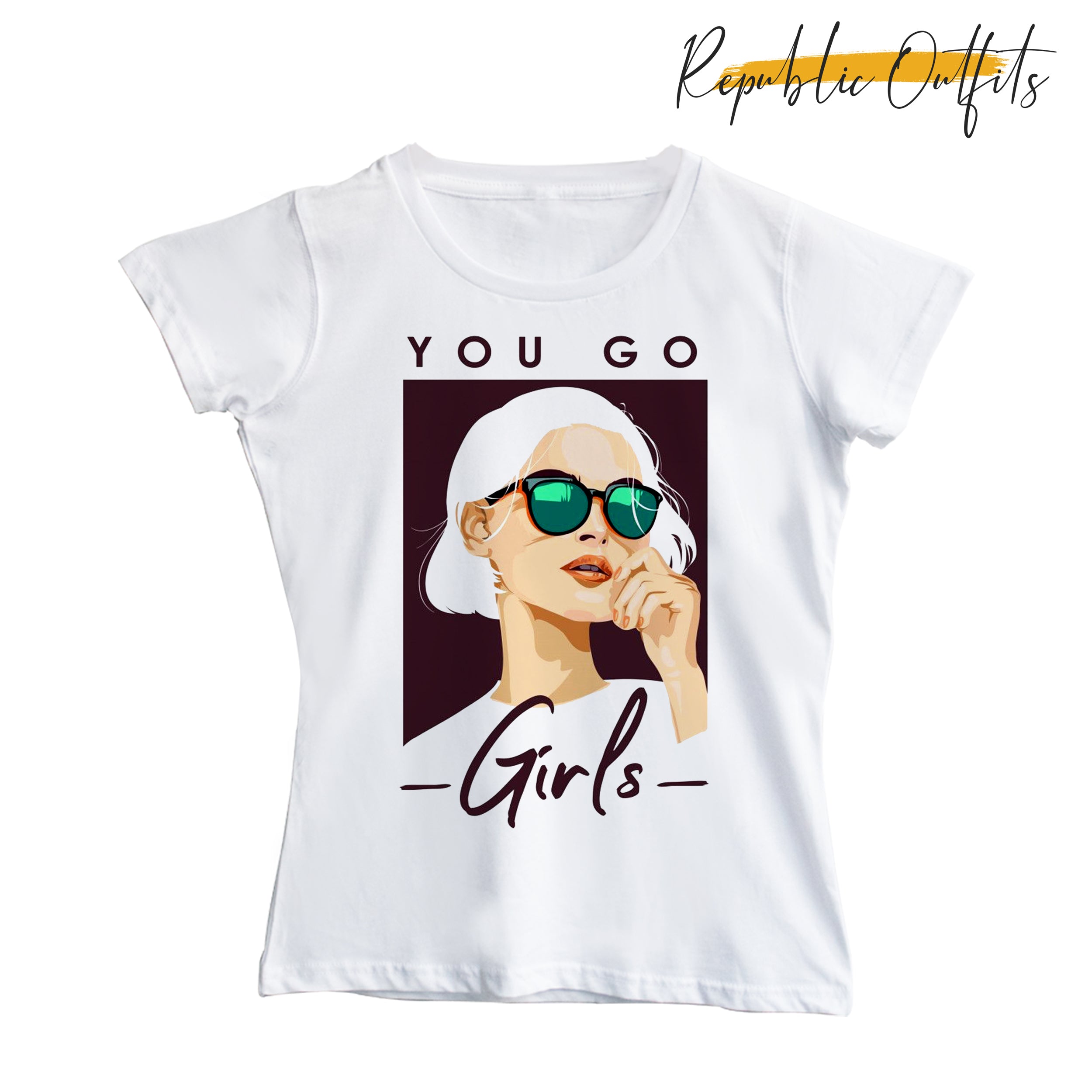 You Go Girl White