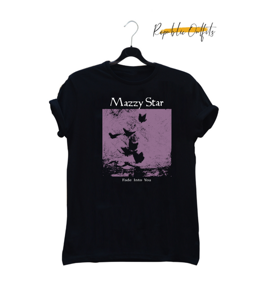 Mazzy Star "Fade Into You" Graphic T-Shirt – 180 GSM 100% Pure Cotton | Premium Screen Printed
