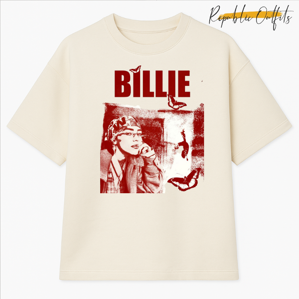 Billie Graphic Dropped Shoulder T-Shirt