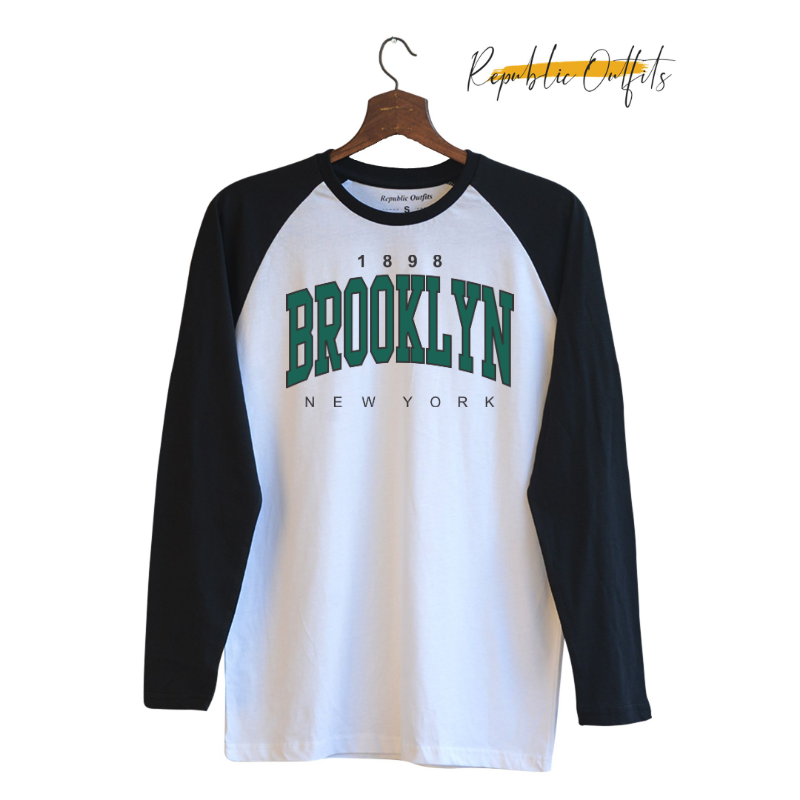 Brooklyn 1898 Raglan Long Sleeve T-Shirt