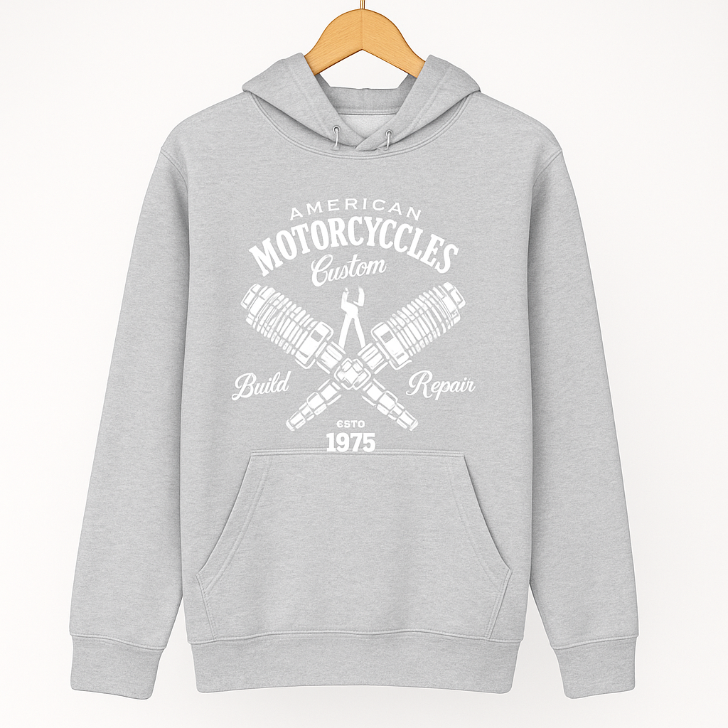 American Motorcycles Custom Hoodie