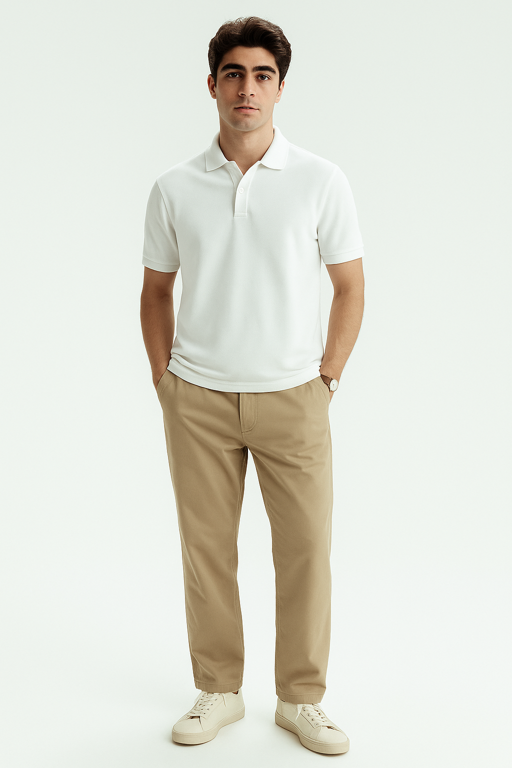 Polo T-shirt (White)