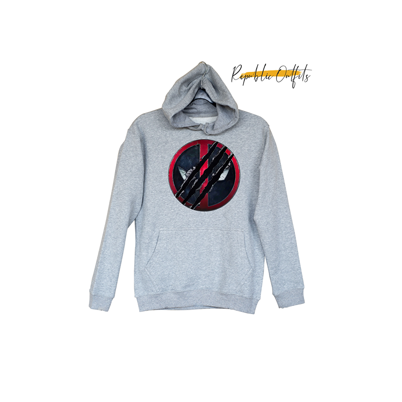 Deadpool Icon Scratch Hoodie