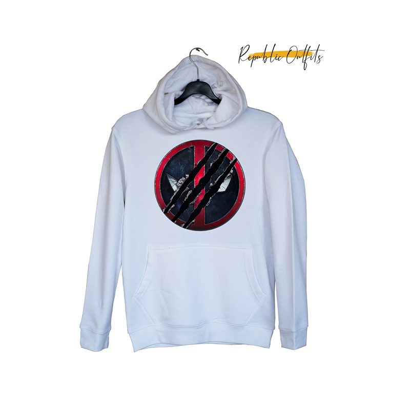 Deadpool Icon Scratch Hoodie