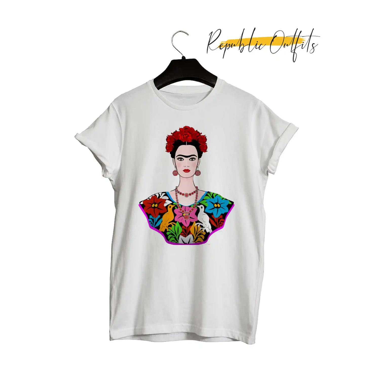 Frida Hibiscus Tee