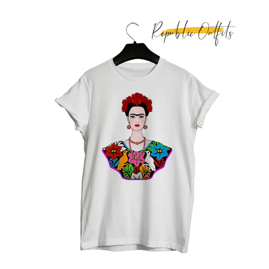 Frida Hibiscus Tee