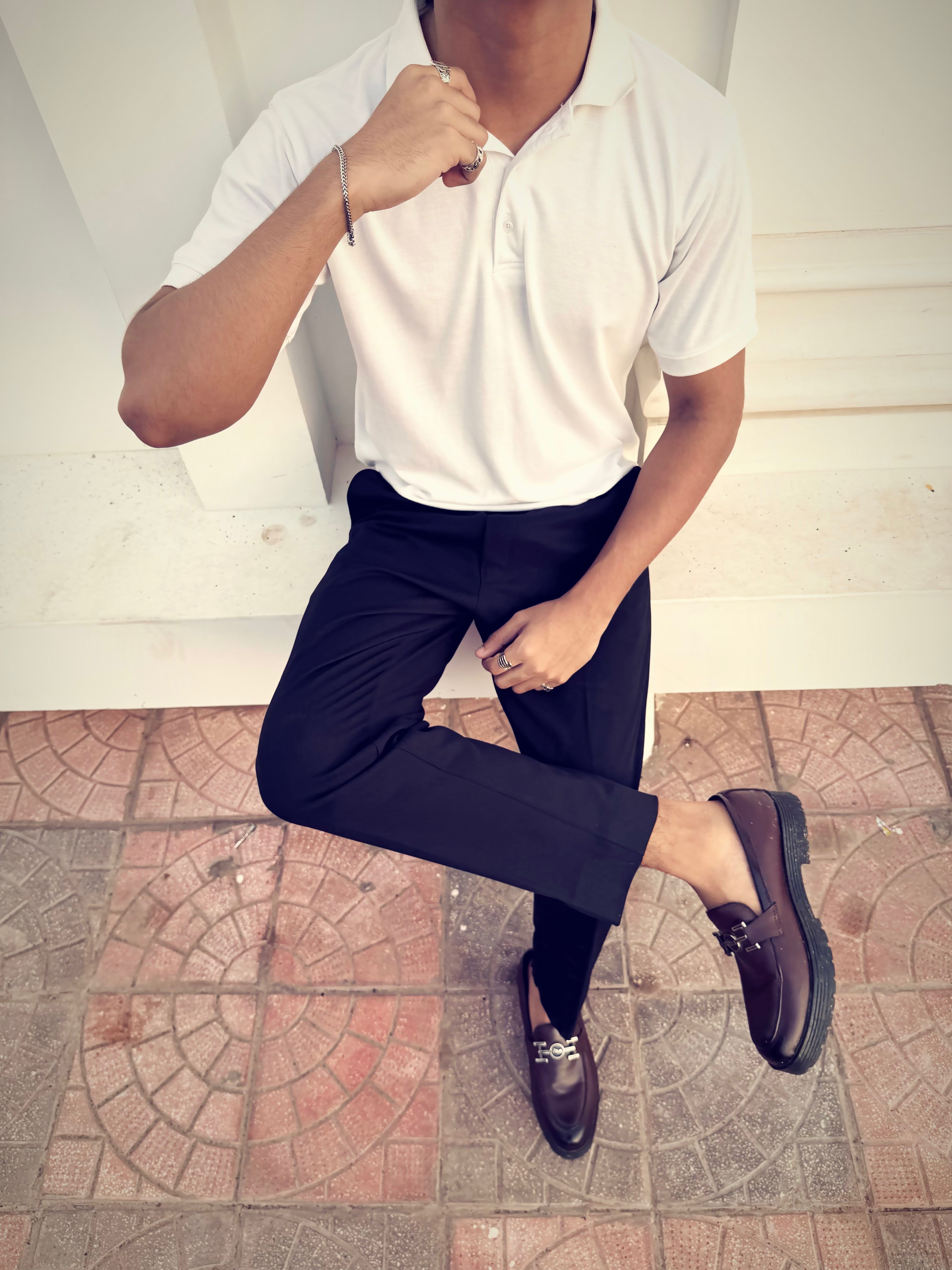 Polo T-shirt (White)