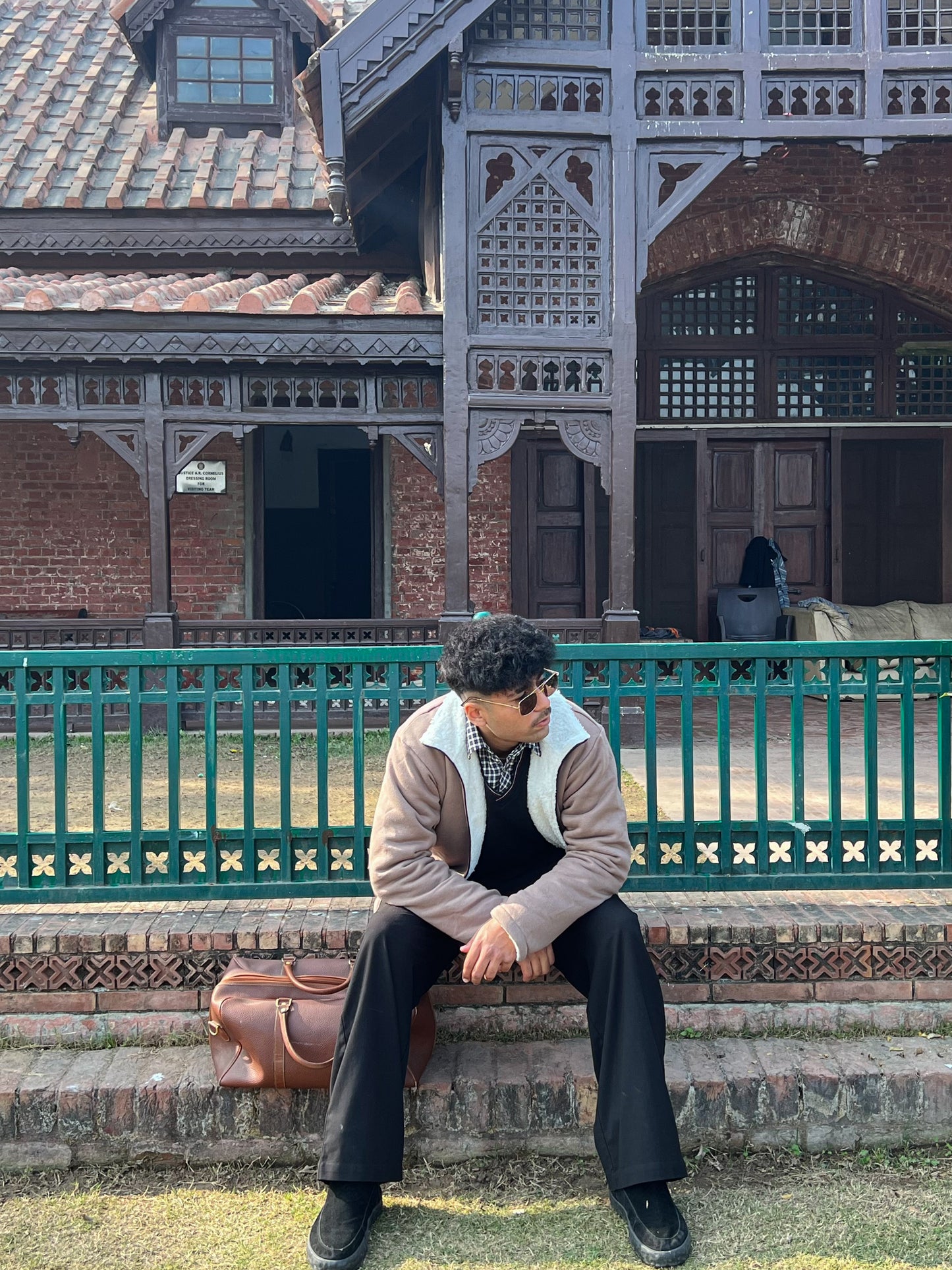 Fleece Jacket with Sherpa Inner Lining