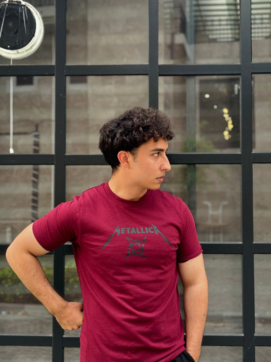 Metallica Classic Rock Logo Tee