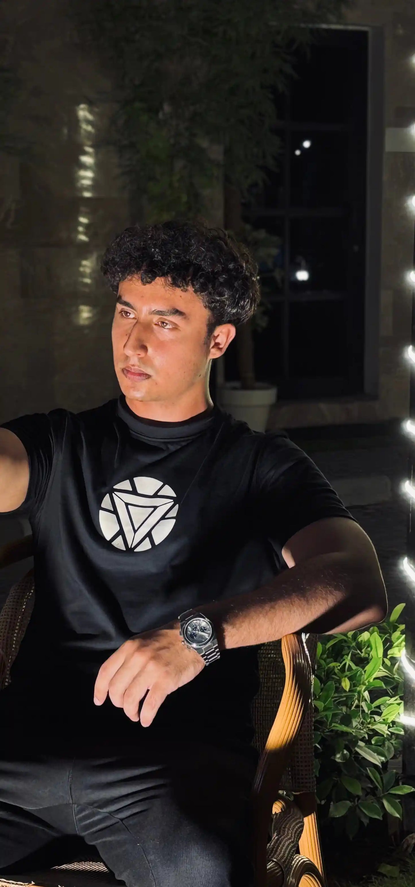 Iron Man Arc Reactor Glow-in-the-Dark T-Shirt