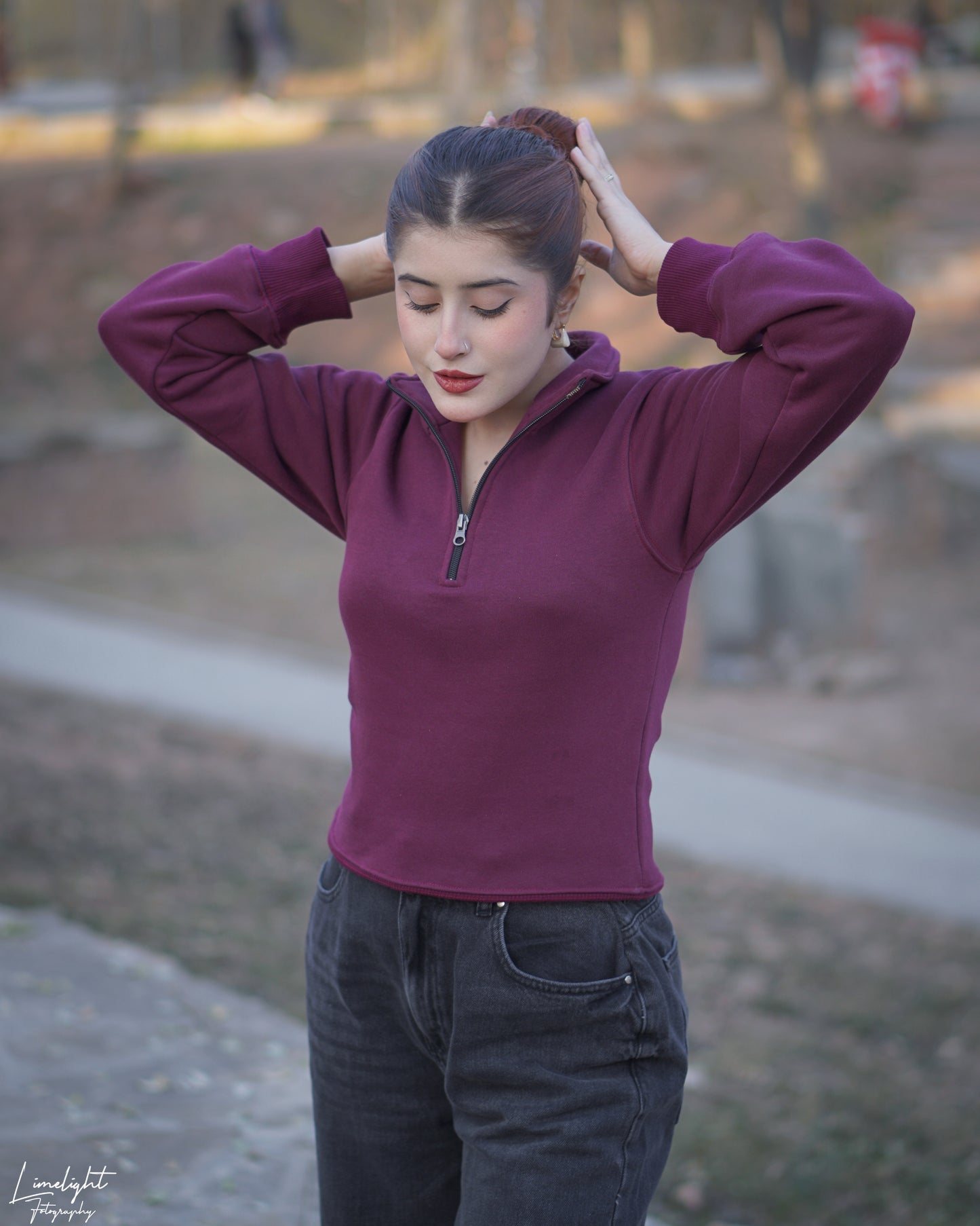Essential Half-Zip Sweatshirt