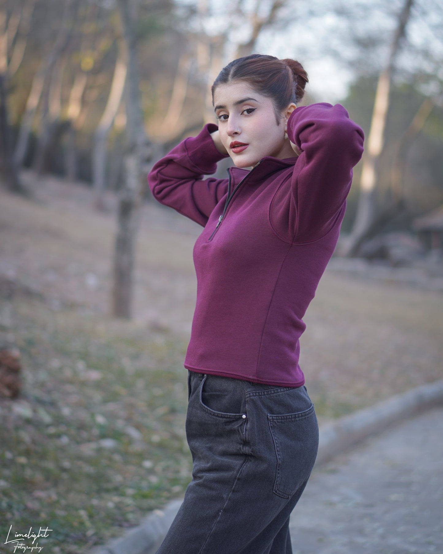 Essential Half-Zip Sweatshirt