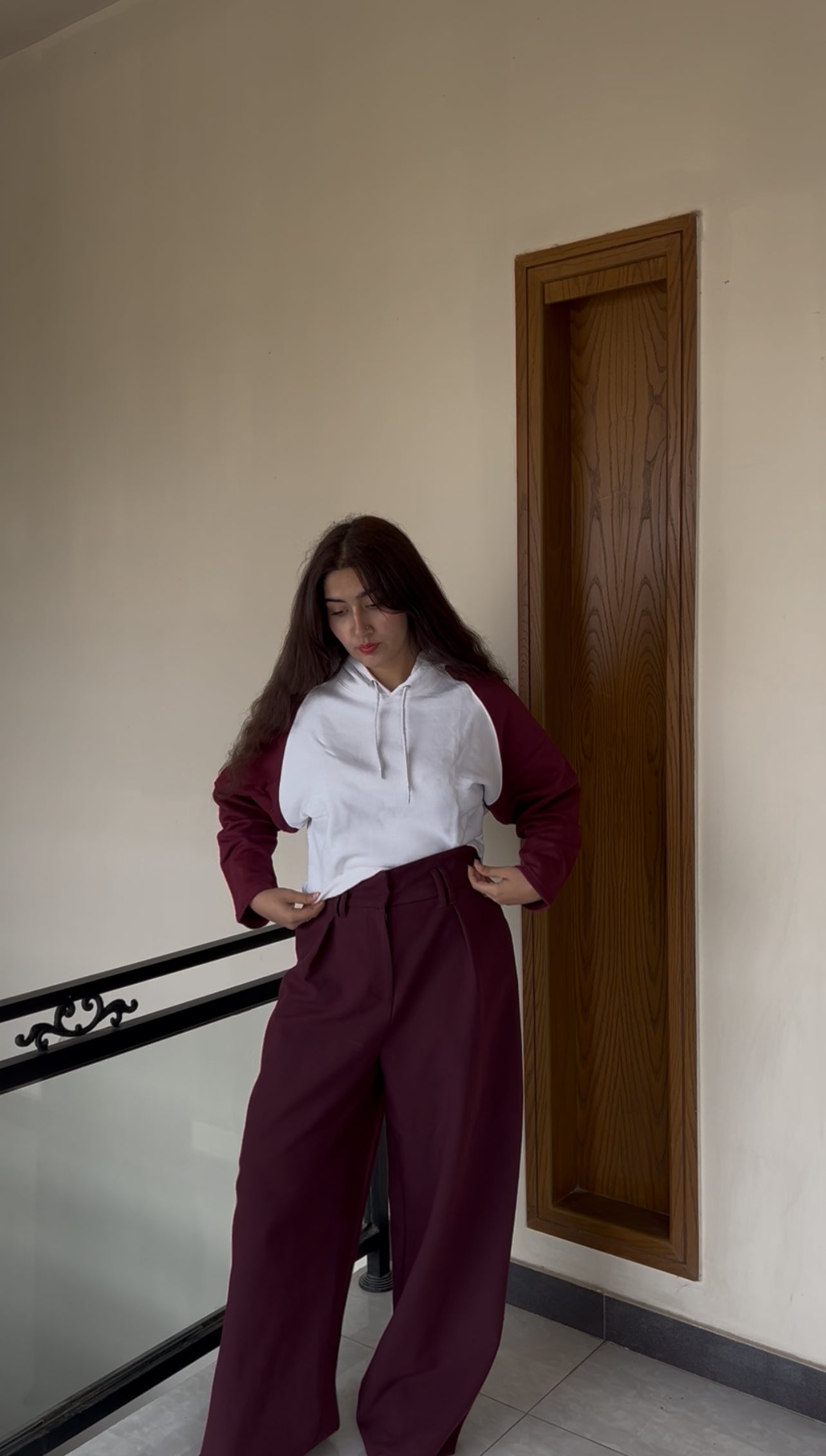 Raglan Cropped Hoodies