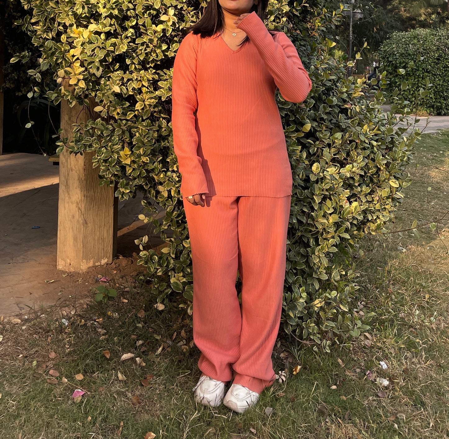 Dropped Needle Two-Piece Co-Ord Set