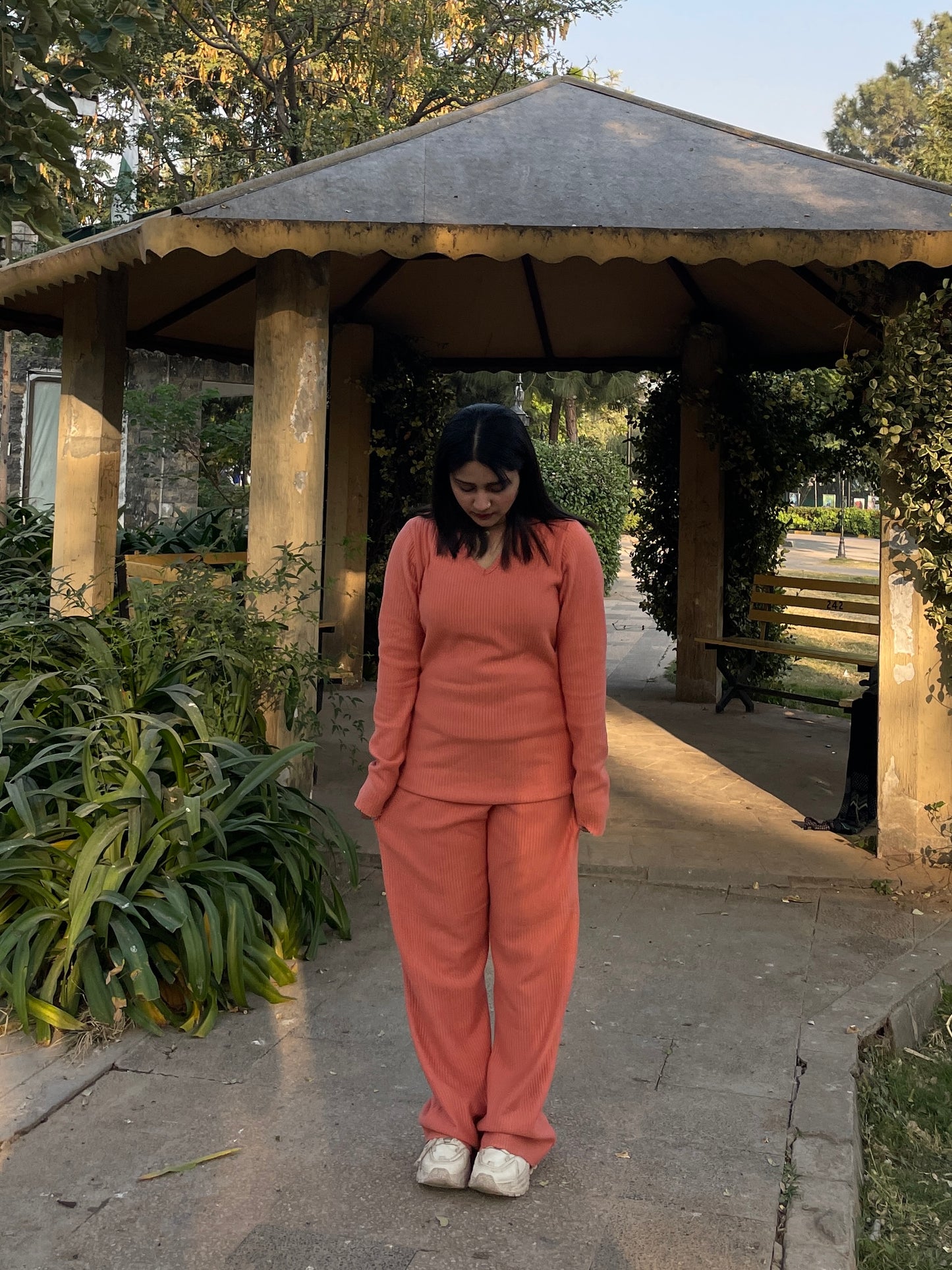 Dropped Needle Two-Piece Co-Ord Set