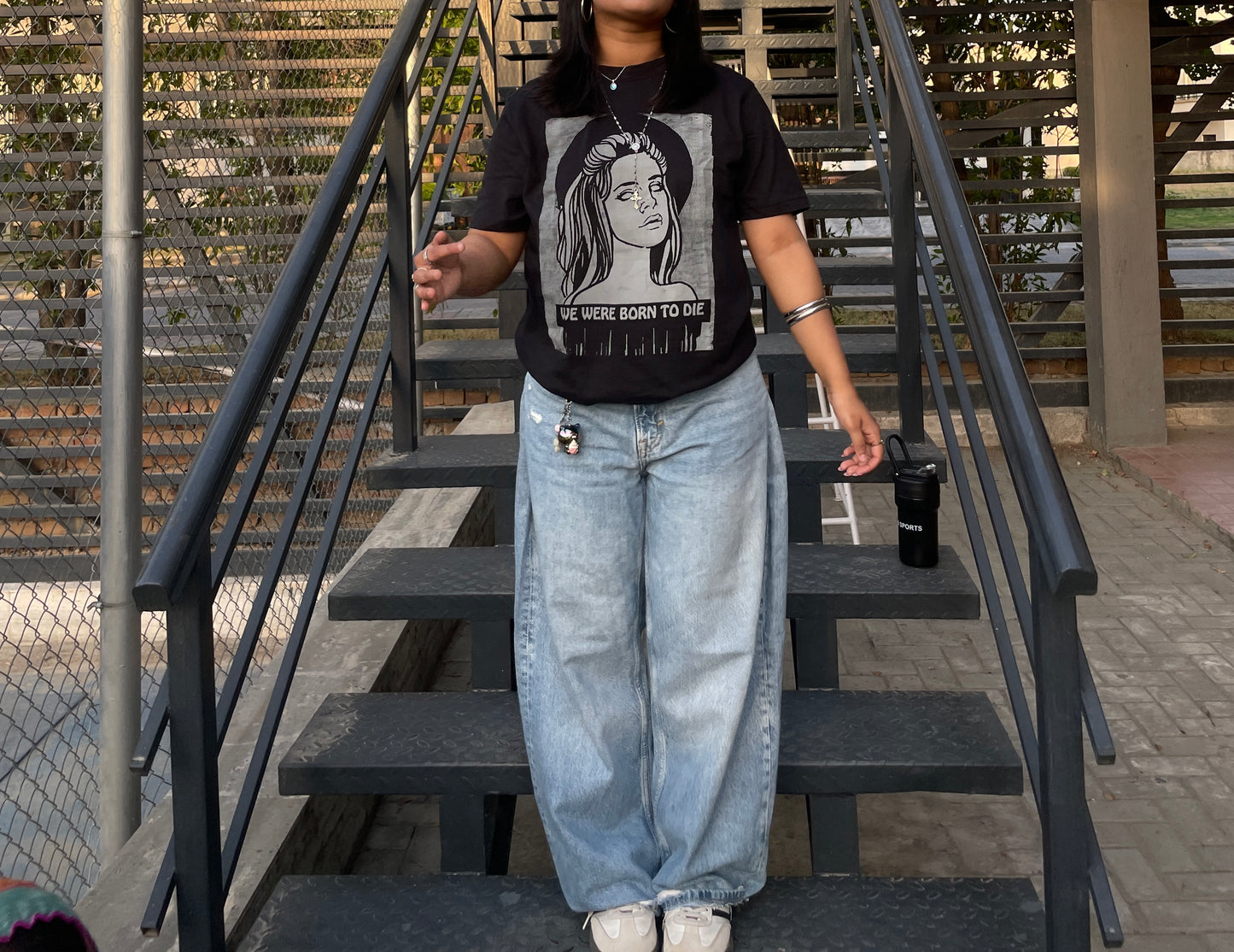 We Were Born to Die Graphic T-Shirt – 180 GSM 100% Pure Cotton | Premium Screen Printed