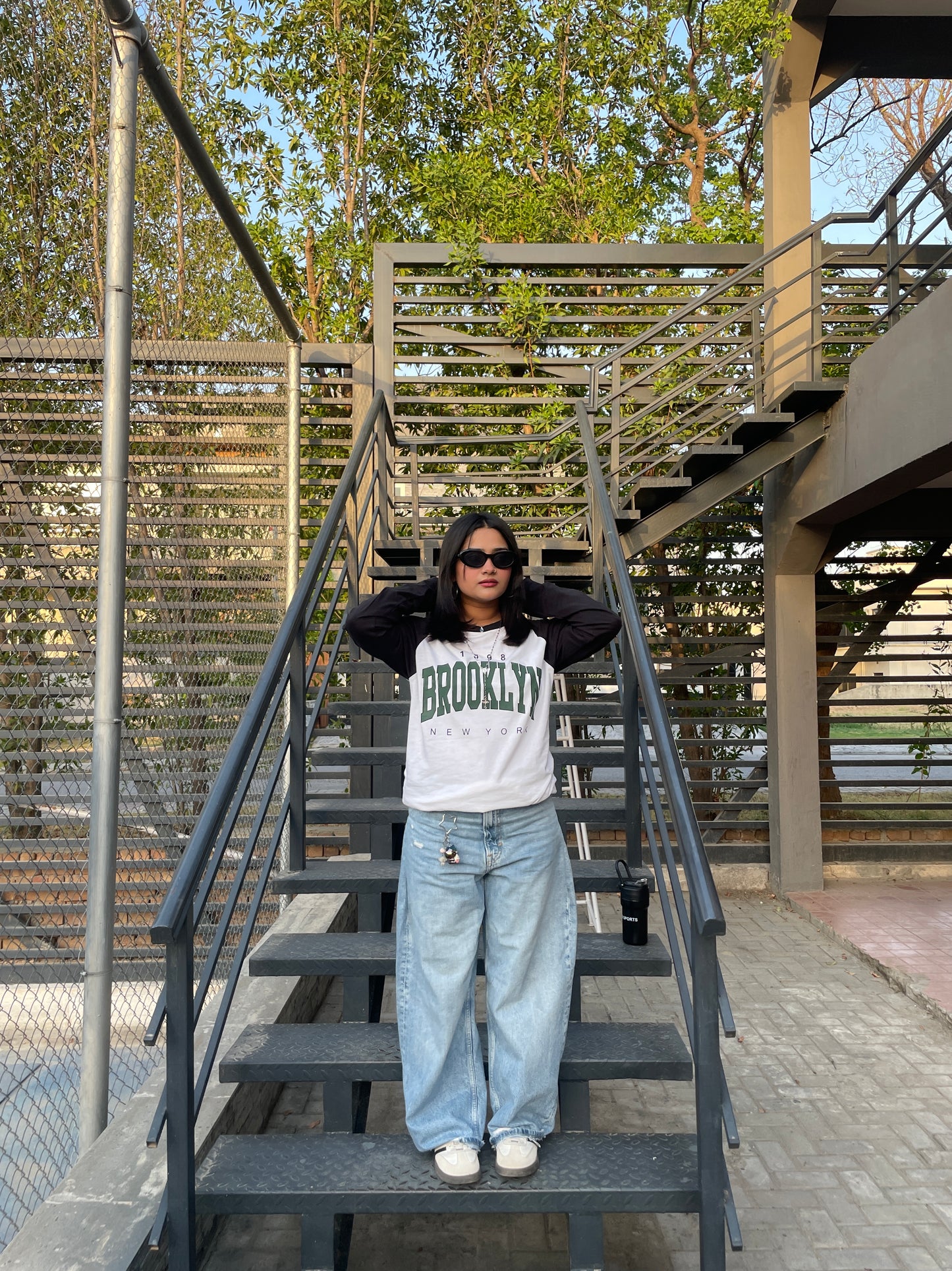 Brooklyn 1898 Raglan Long Sleeve T-Shirt